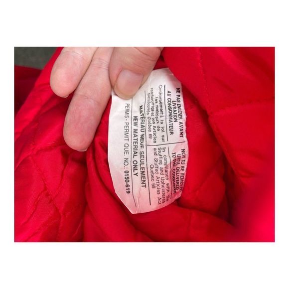 Vintage 1970s Gusti Virgin Wool Blend Red Swing Dress Coat Youth Sz 5 - Picture 4 of 16